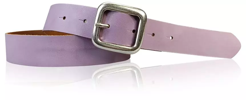 Кожаный ремень FRONHOFER, лавандовый