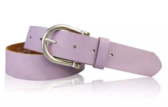 Кожаный ремень FRONHOFER, лавандовый