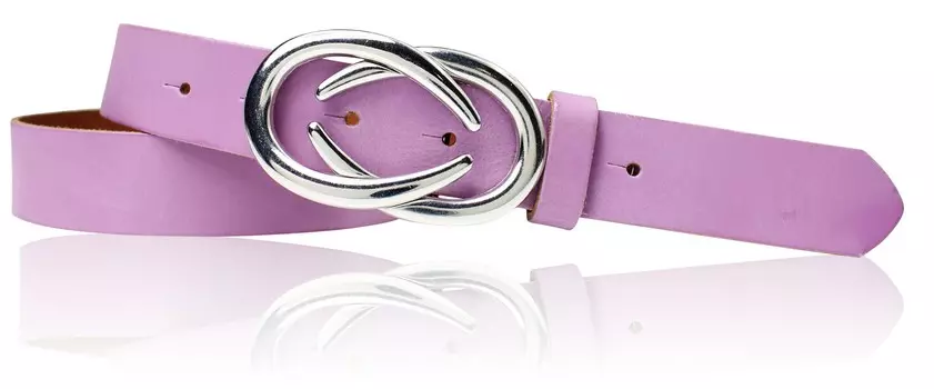 Кожаный ремень FRONHOFER, лавандовый