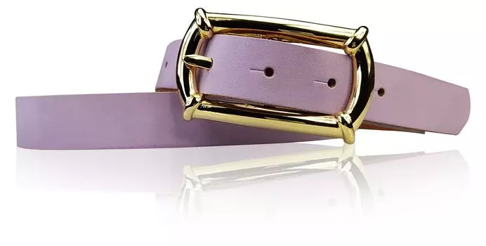 Кожаный ремень FRONHOFER, лавандовый