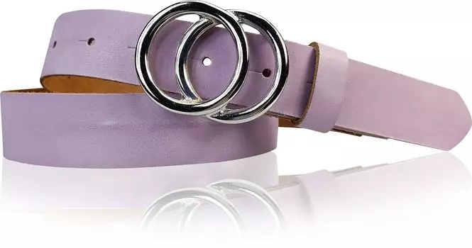 Кожаный ремень FRONHOFER, лавандовый