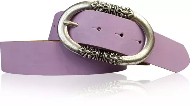 Кожаный ремень FRONHOFER, лавандовый