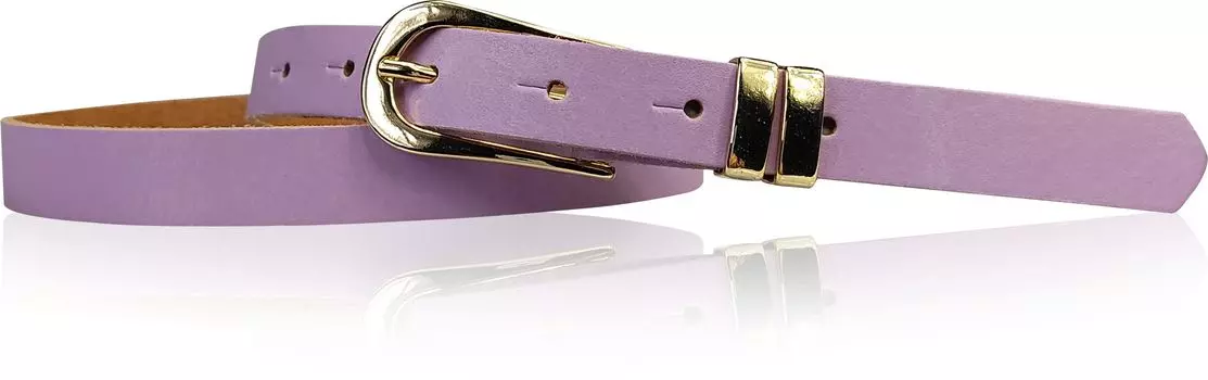 Кожаный ремень FRONHOFER, лавандовый