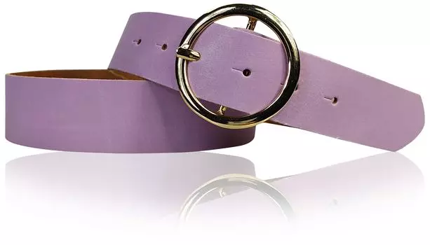 Кожаный ремень FRONHOFER, лавандовый