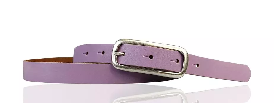 Кожаный ремень FRONHOFER, лавандовый