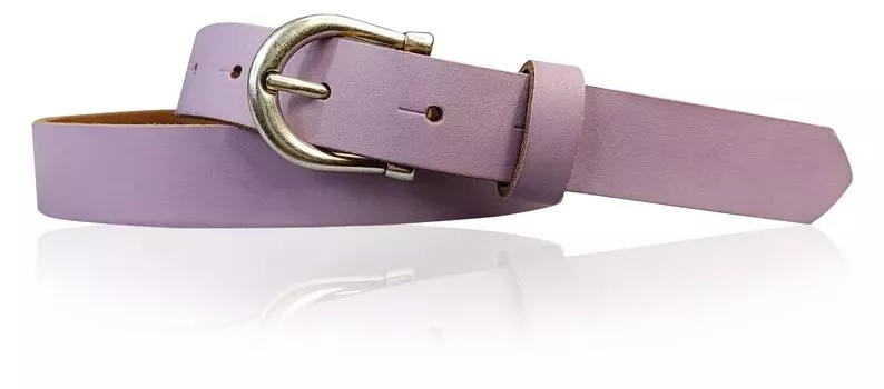 Кожаный ремень FRONHOFER, лавандовый