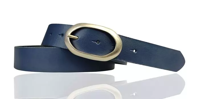 Кожаный ремень FRONHOFER, морской