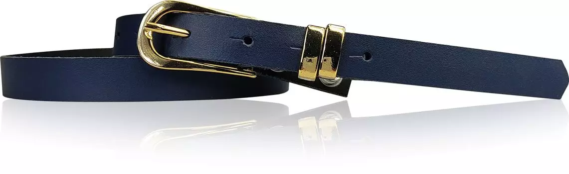 Кожаный ремень FRONHOFER, морской