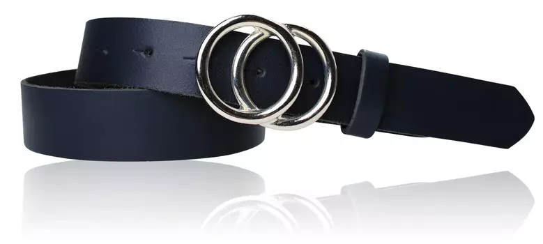 Кожаный ремень FRONHOFER, морской