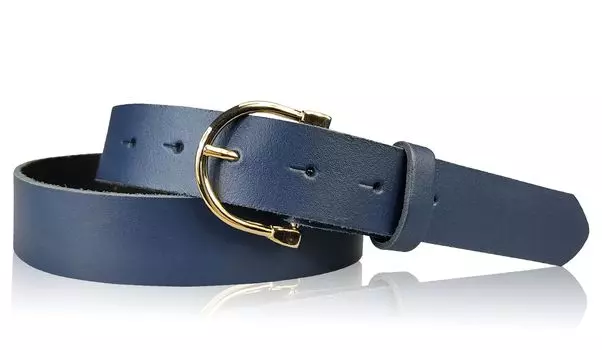 Кожаный ремень FRONHOFER, морской