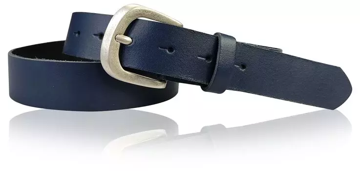 Кожаный ремень FRONHOFER, морской