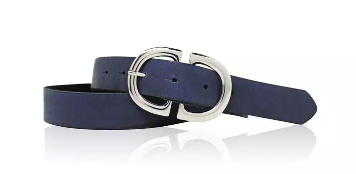 Кожаный ремень FRONHOFER, морской