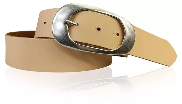 Кожаный ремень FRONHOFER, персиковый