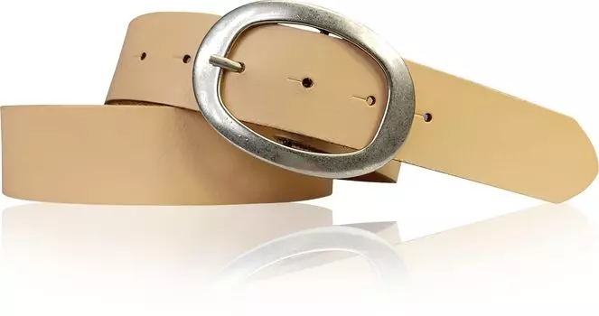 Кожаный ремень FRONHOFER, персиковый