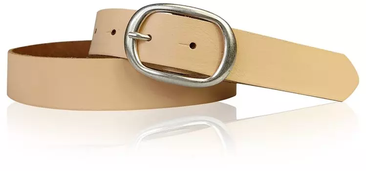 Кожаный ремень FRONHOFER, персиковый