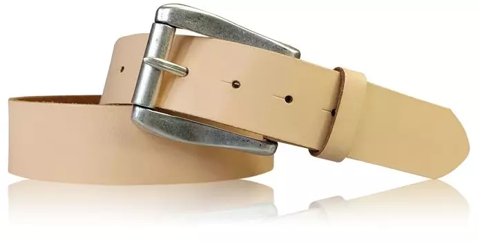 Кожаный ремень FRONHOFER, персиковый