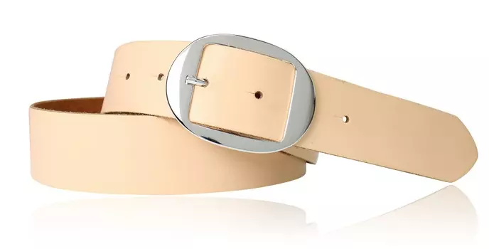 Кожаный ремень FRONHOFER, персиковый