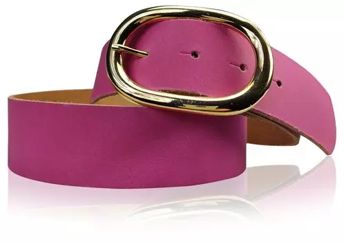 Кожаный ремень FRONHOFER, розовый