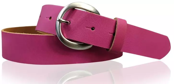 Кожаный ремень FRONHOFER, розовый