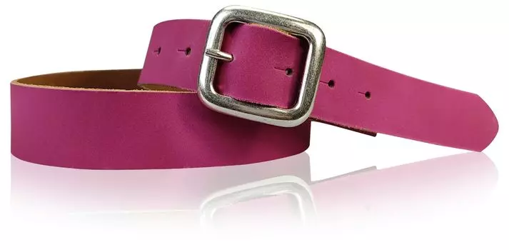 Кожаный ремень FRONHOFER, розовый