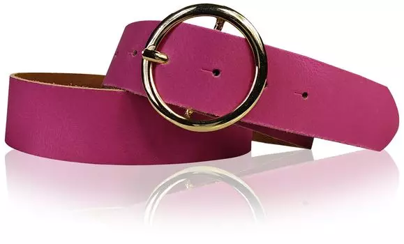 Кожаный ремень FRONHOFER, розовый
