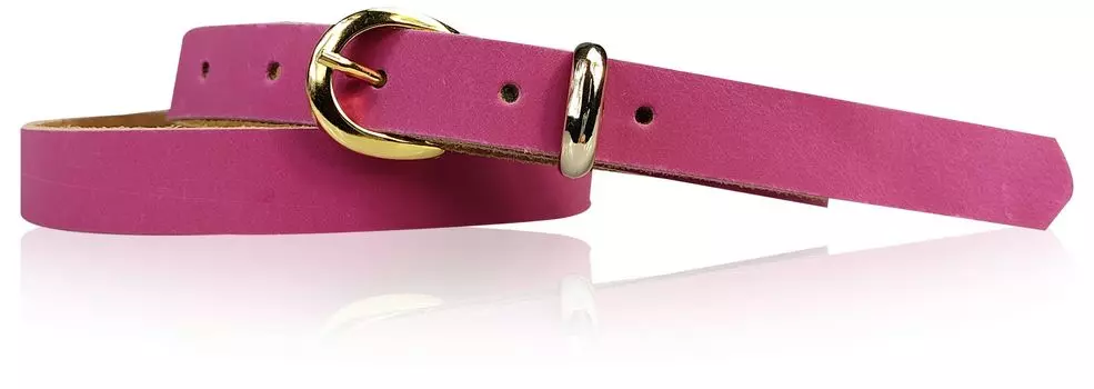 Кожаный ремень FRONHOFER, розовый
