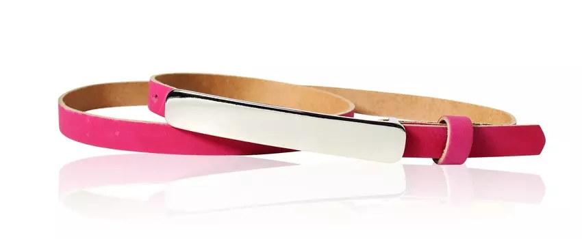 Кожаный ремень FRONHOFER, розовый