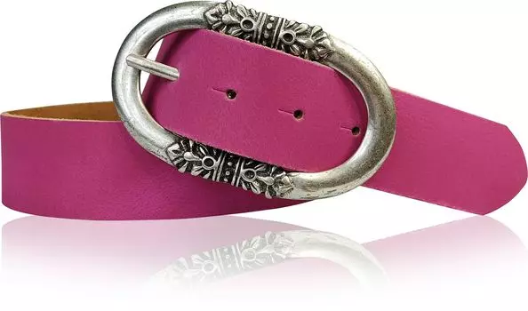 Кожаный ремень FRONHOFER, розовый