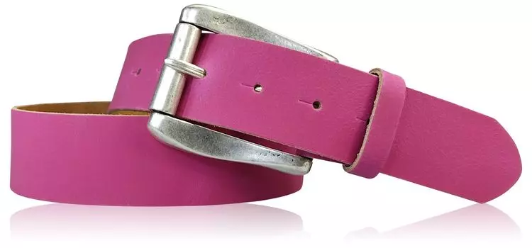 Кожаный ремень FRONHOFER, розовый