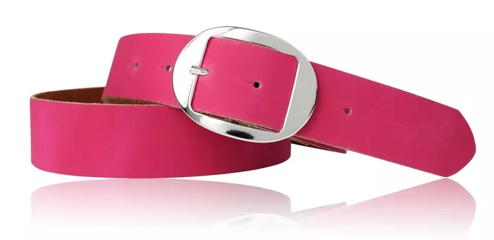 Кожаный ремень FRONHOFER, розовый