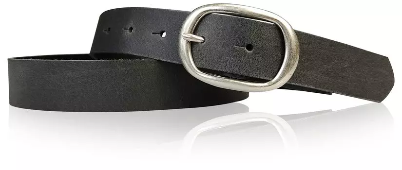 Кожаный ремень FRONHOFER, серый