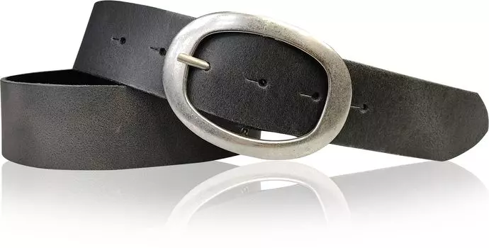 Кожаный ремень FRONHOFER, серый