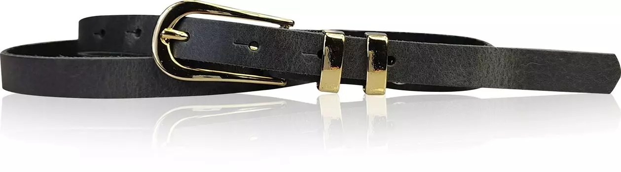 Кожаный ремень FRONHOFER, серый