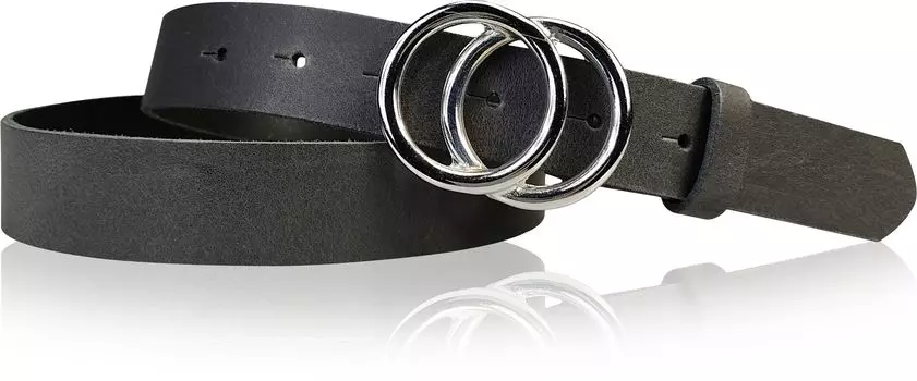 Кожаный ремень FRONHOFER, серый