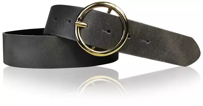 Кожаный ремень FRONHOFER, серый