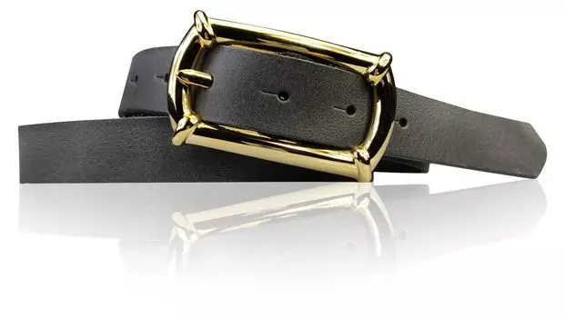 Кожаный ремень FRONHOFER, серый