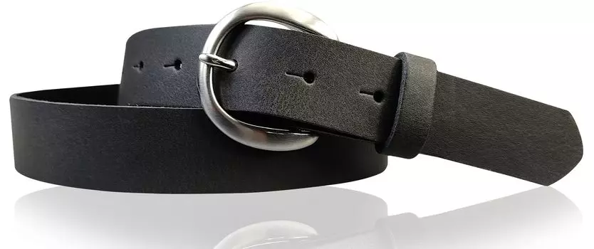 Кожаный ремень FRONHOFER, серый