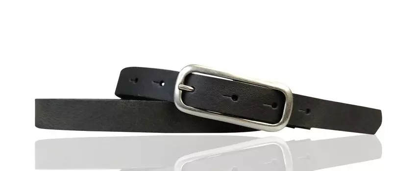 Кожаный ремень FRONHOFER, серый