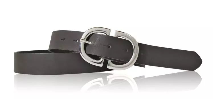 Кожаный ремень FRONHOFER, серый