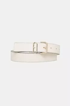 Кожаный ремень Furla, бежевый