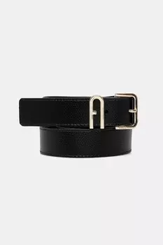Кожаный ремень Furla, черный