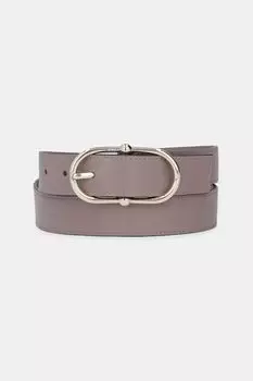 Кожаный ремень Furla, серый