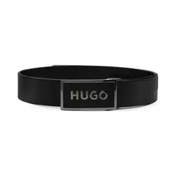 Кожаный ремень Гарин Hugo, черный