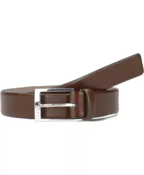 Кожаный ремень Gellot Hugo Boss, коричневый