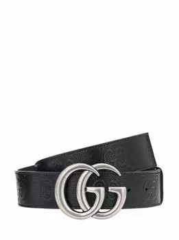 Кожаный ремень GG Marmont Gucci