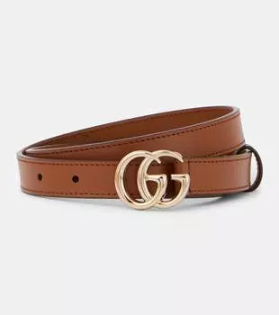 Кожаный ремень GG Marmont Gucci, Sundial