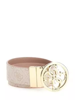 Кожаный ремень GUESS Belt Nolana, цвет powder/dusky pink