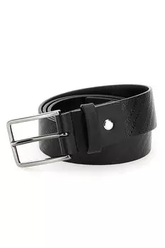Кожаный ремень Guess, черный
