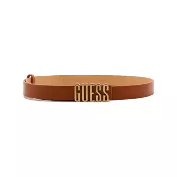 Кожаный ремень Guess, коричневый