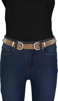 Кожаный ремень Heine, цвет Cognac